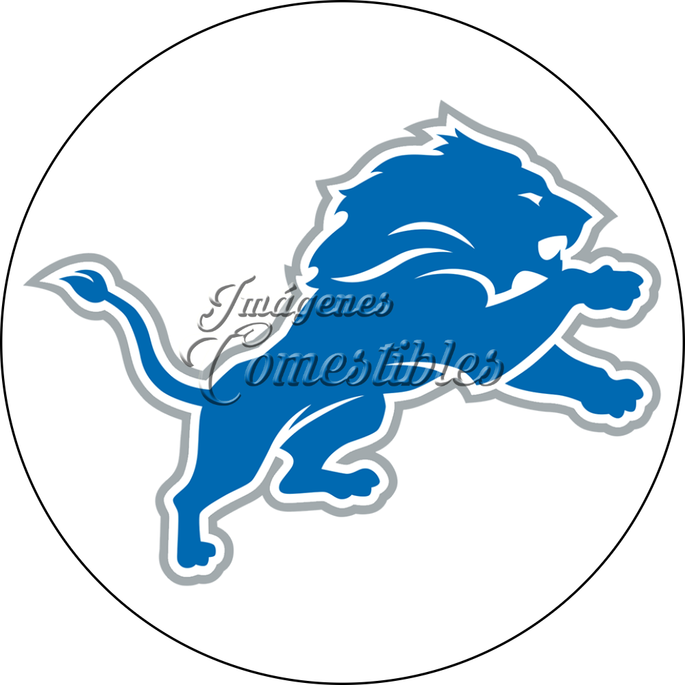 Oblea comestible - Detroit Lions
