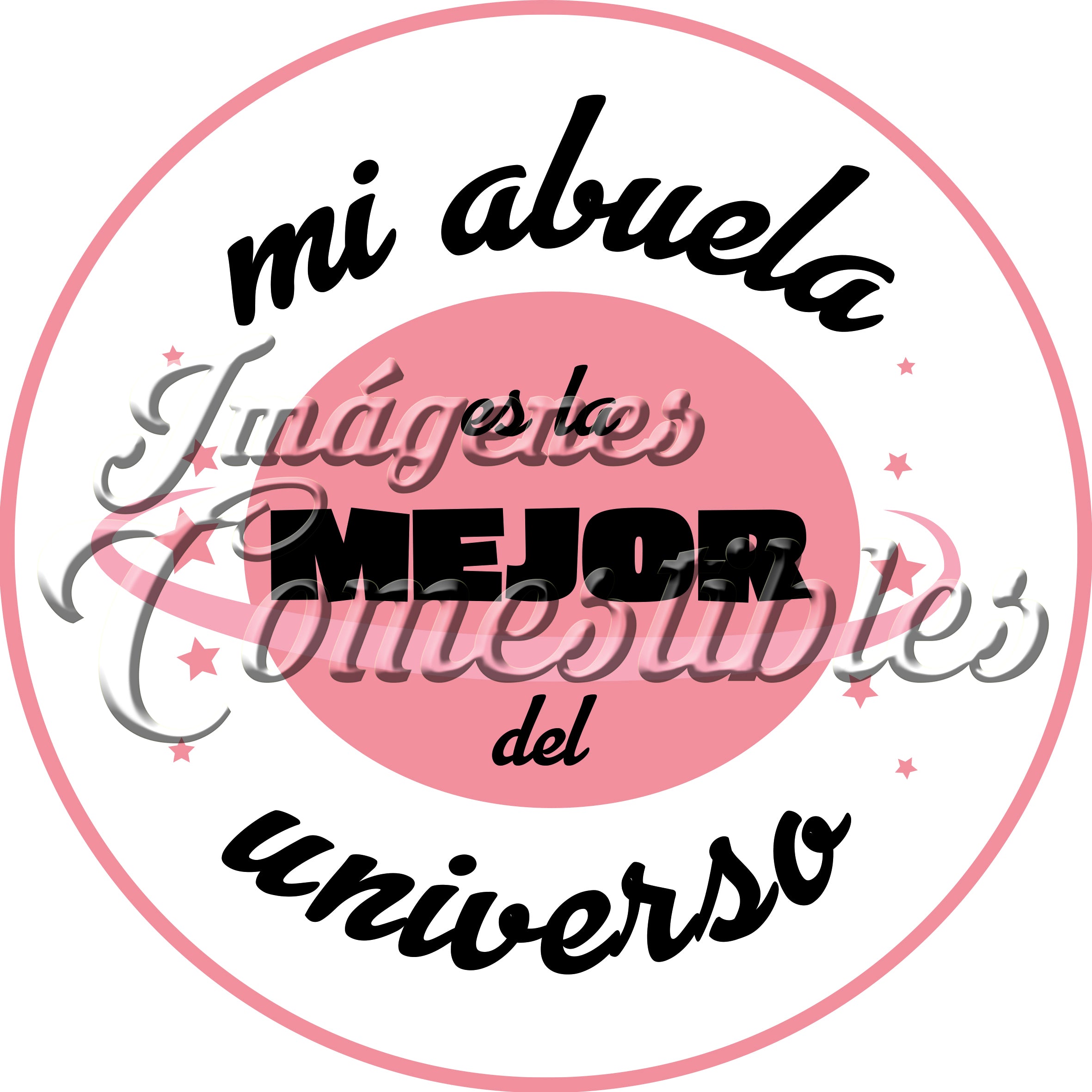 Oblea comestible - Día de los abuelitos-4