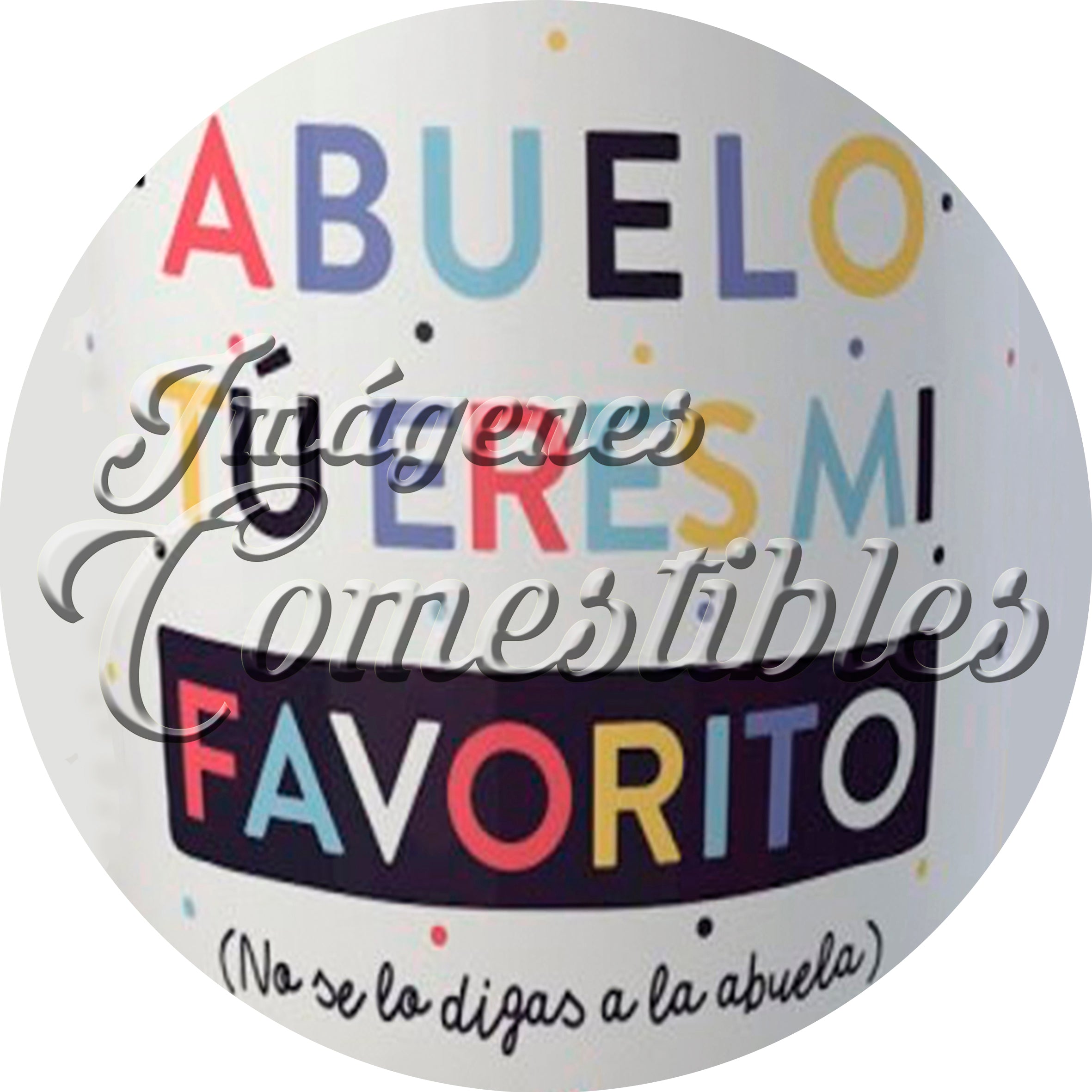 Oblea comestible - Día de los abuelitos-6