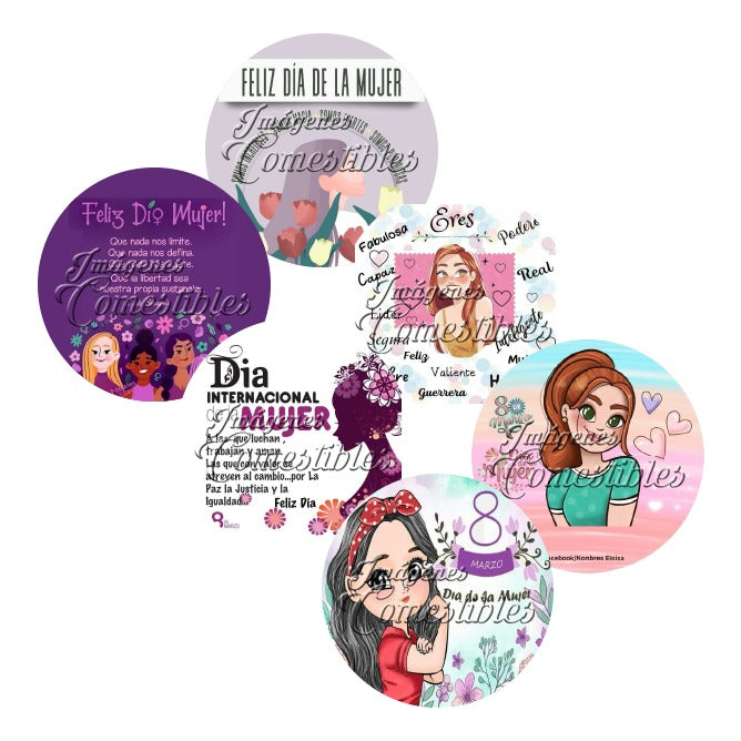 Obleitas comestibles - Día de la mujer-1