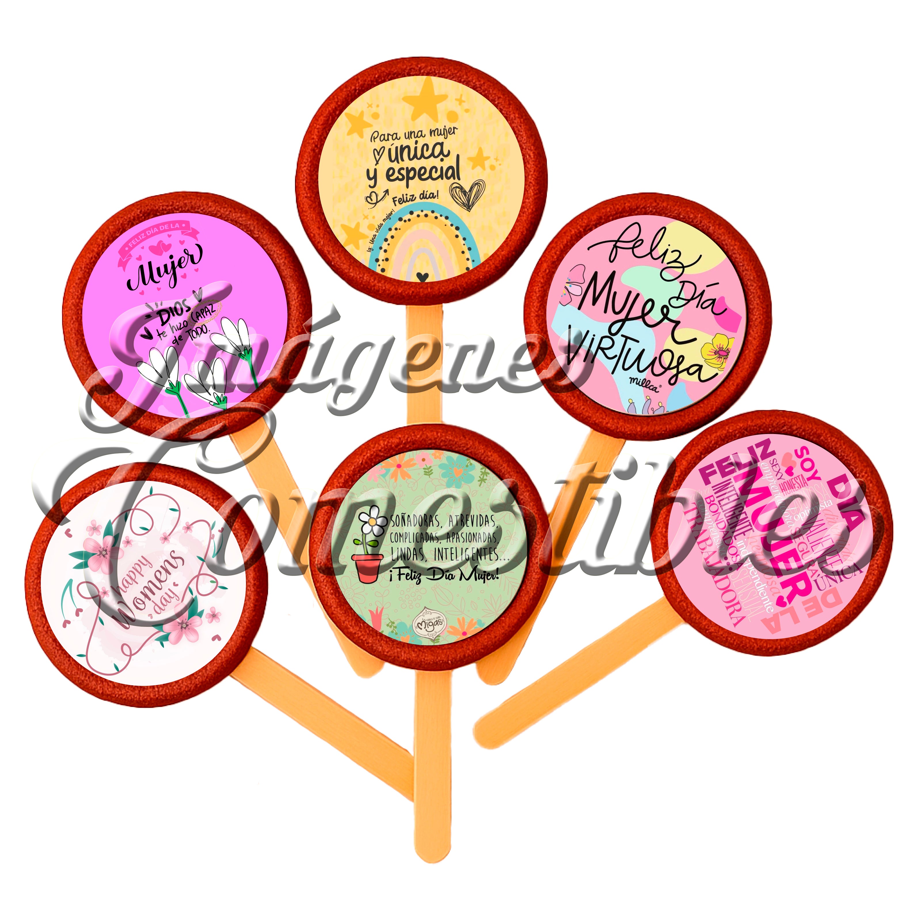 Paletas de chamoy – Día de la mujer