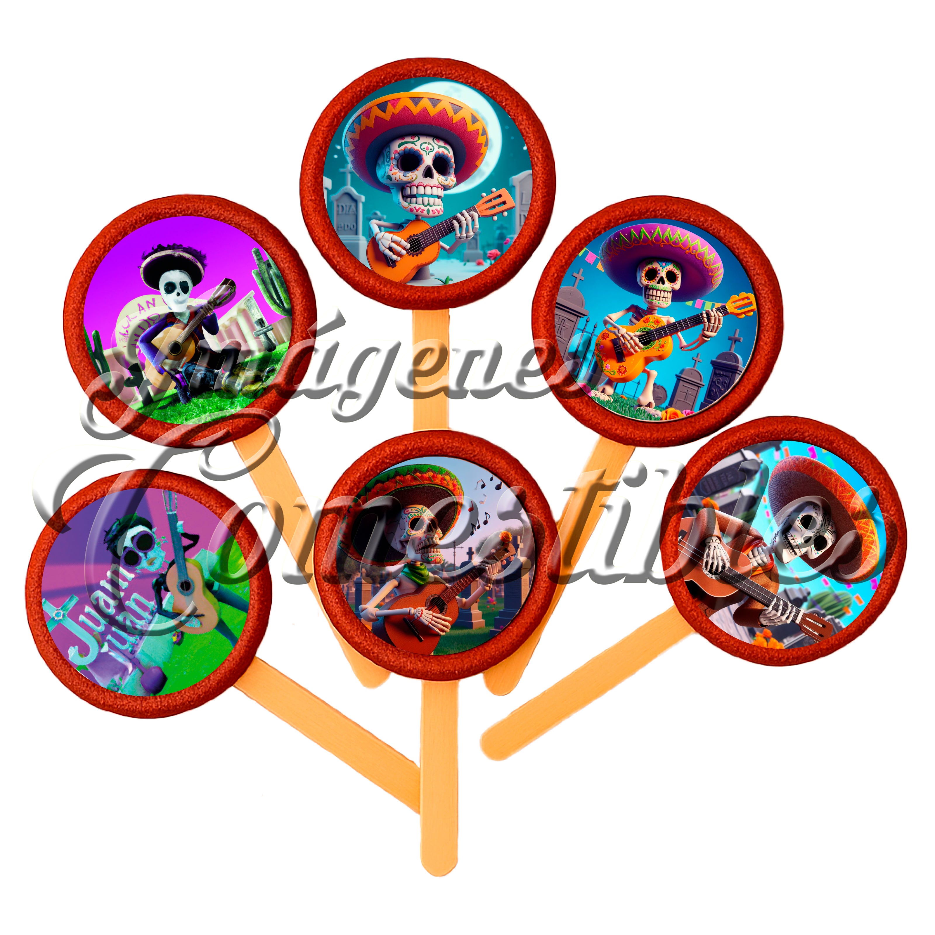 Paletas de chamoy – Día de muertos-2