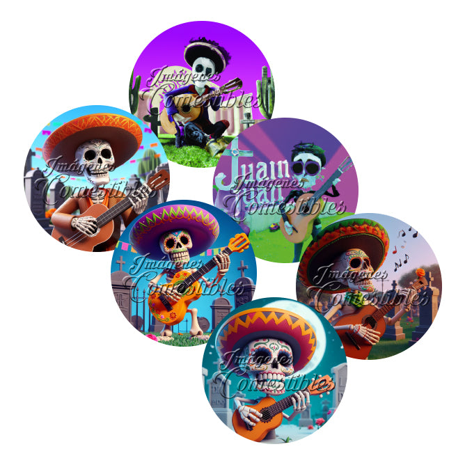 Obleitas comestibles - Día de muertos-2