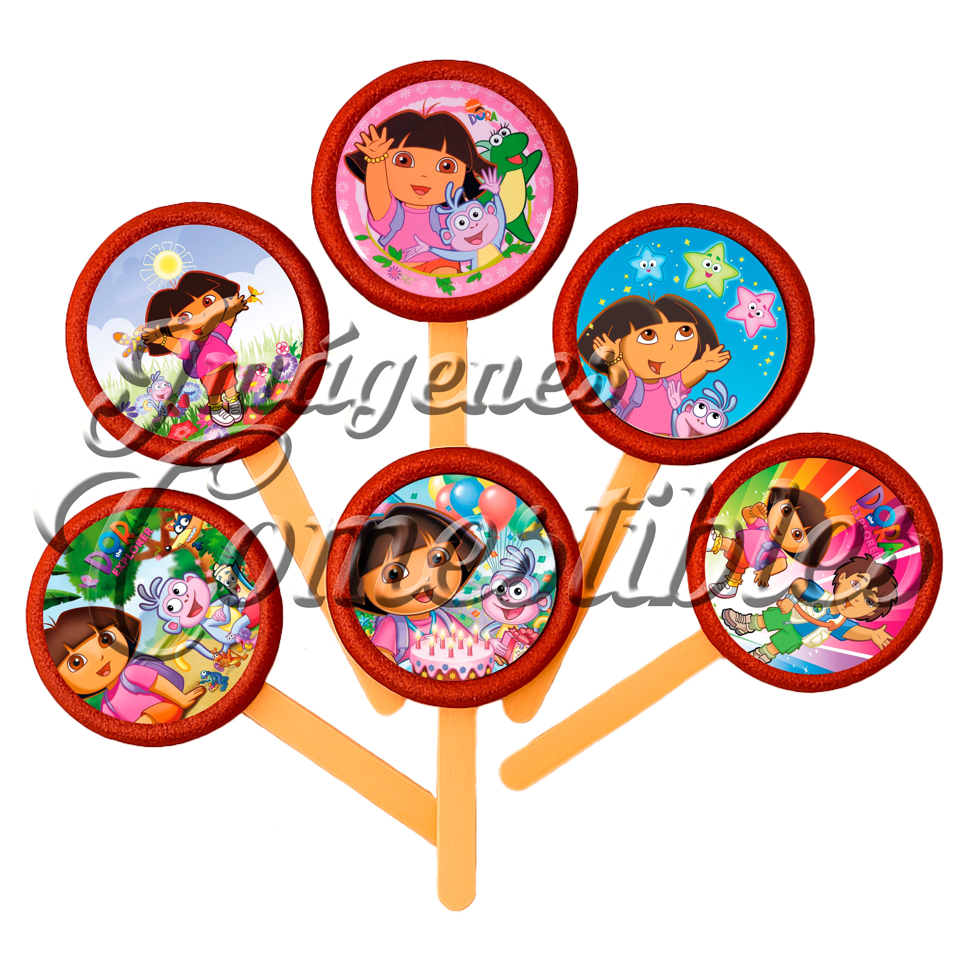 Paletas de chamoy – Dora la exploradora