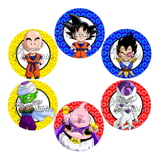 Obleitas comestibles - Dragon ball Z