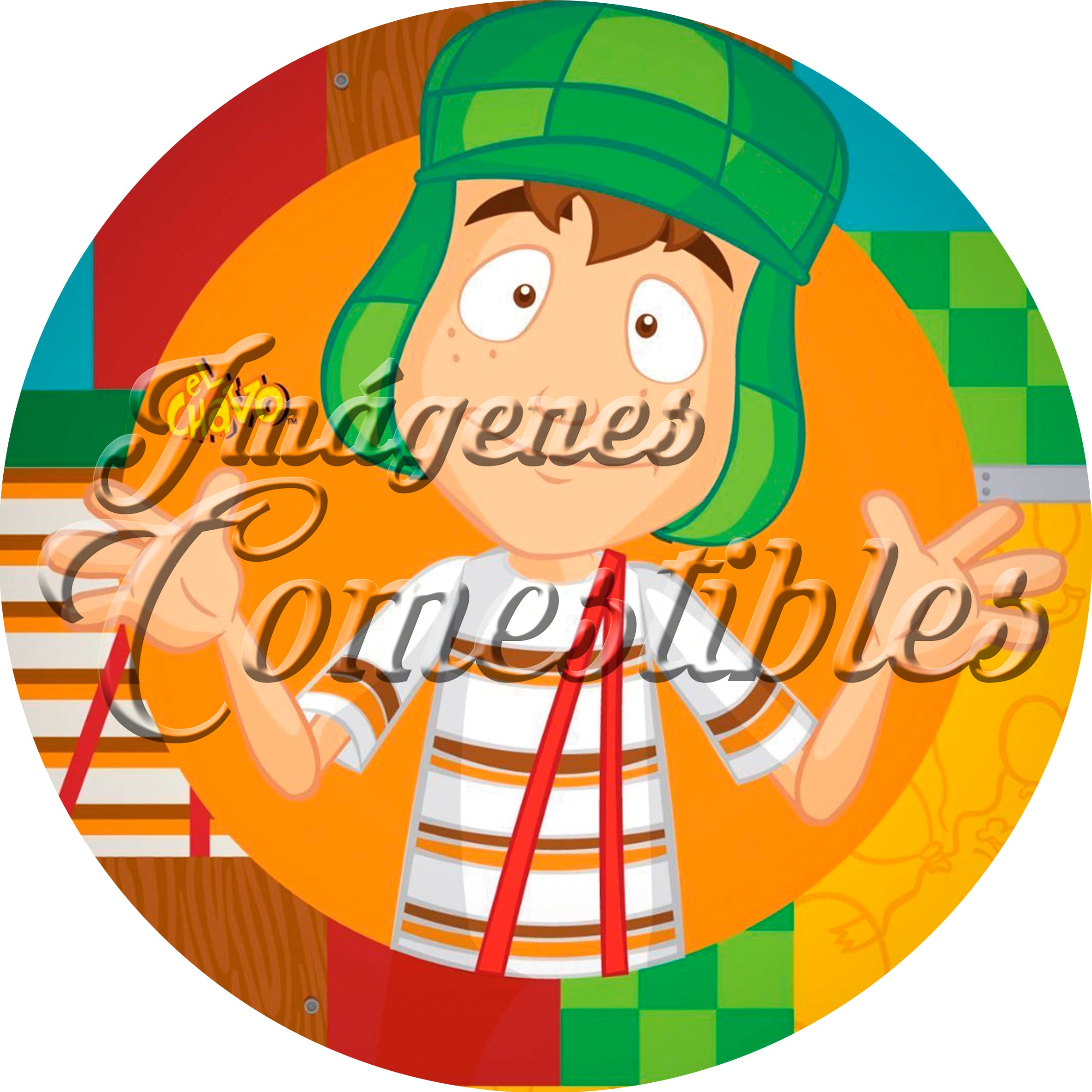 Oblea comestible - El chavo-4