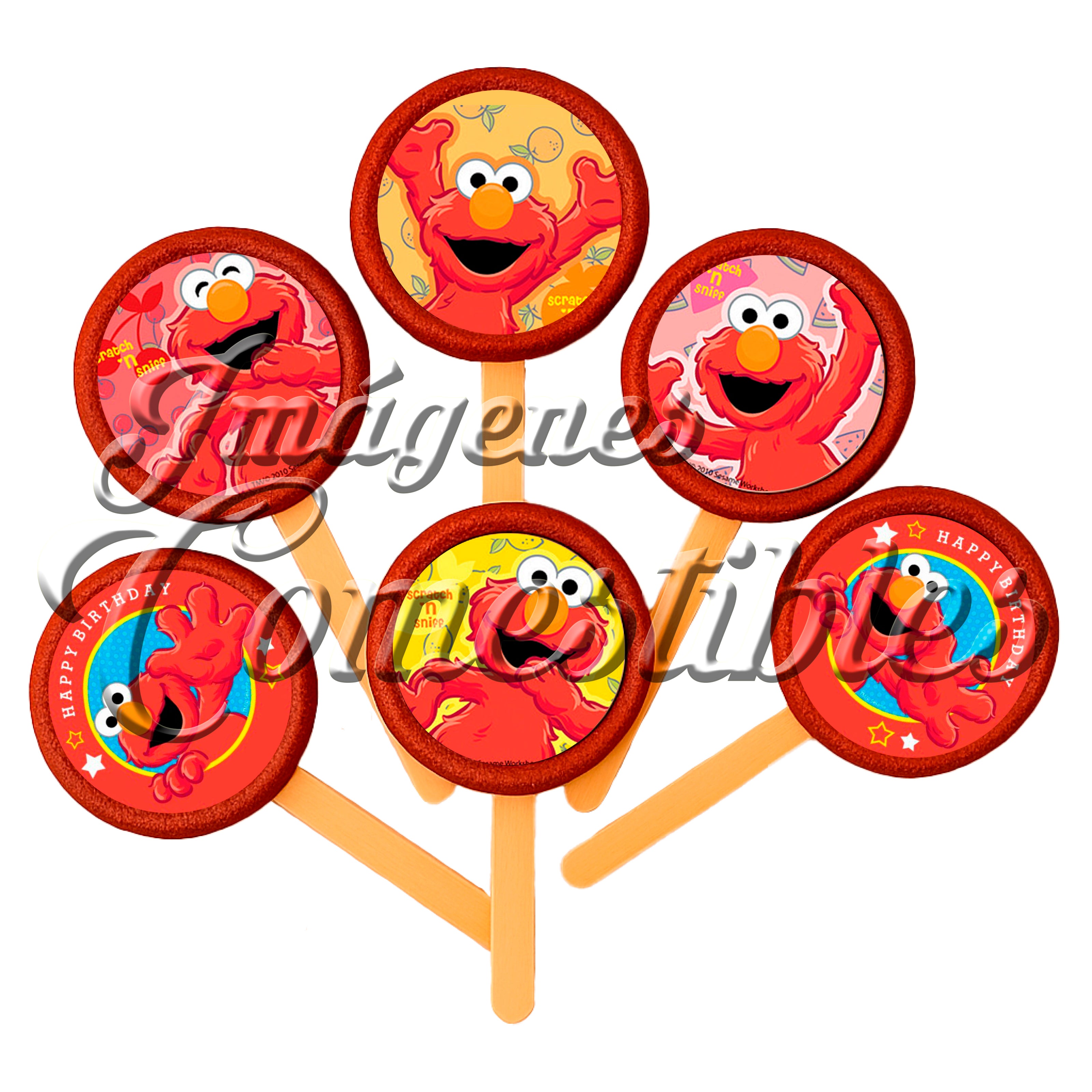 Paletas de chamoy – Elmo