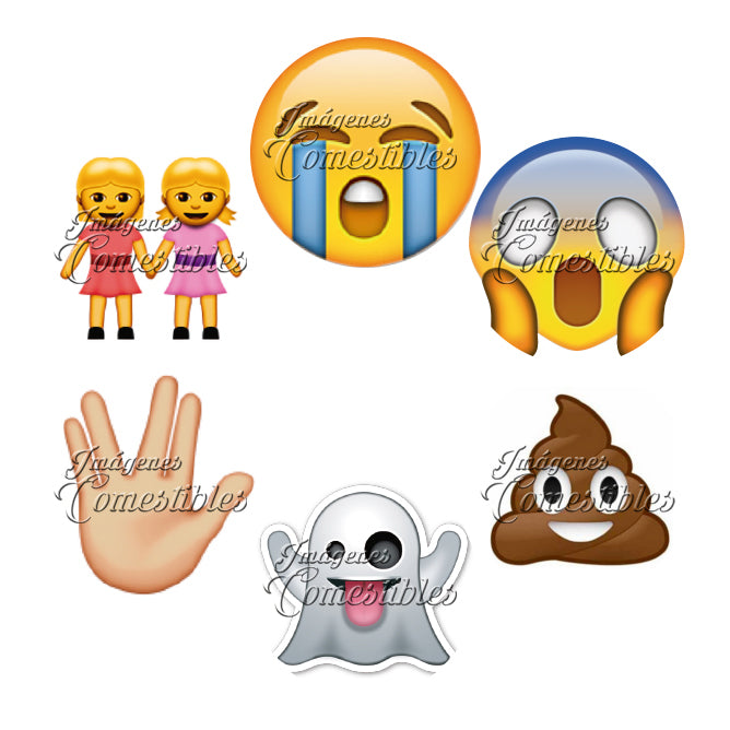 Obleitas comestibles - Emojis-3