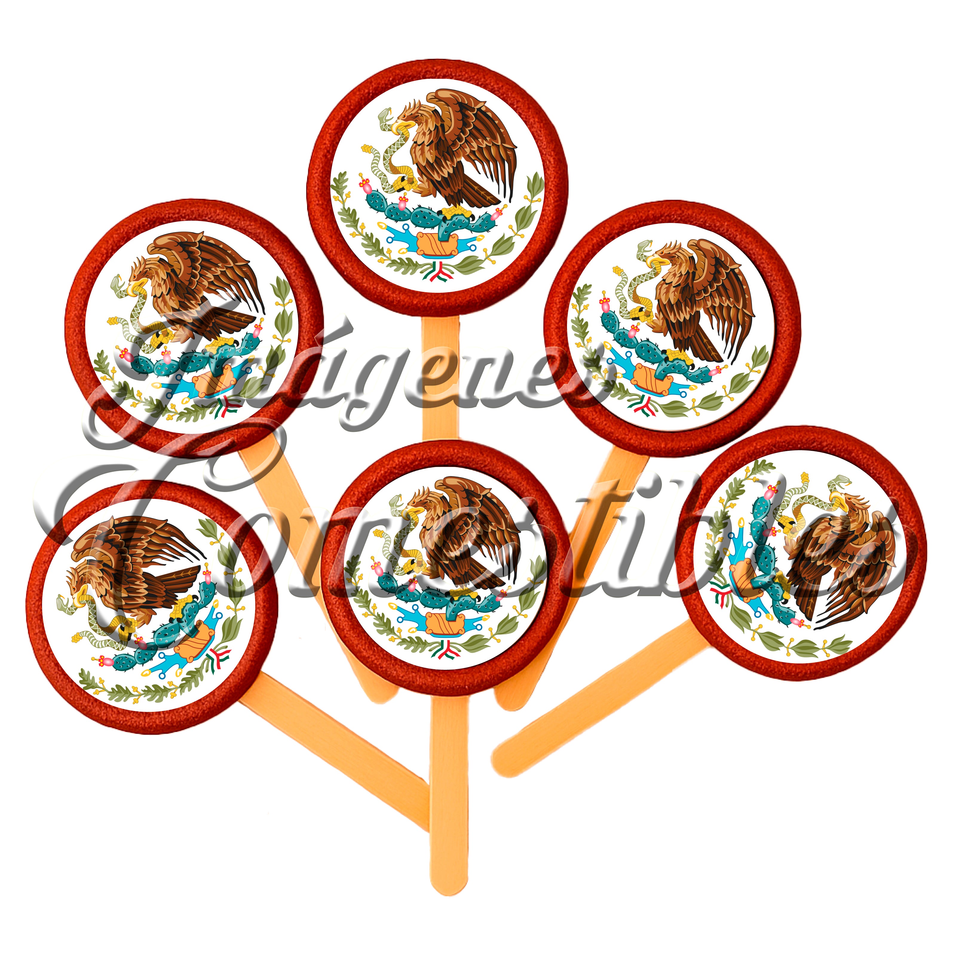 Paletas de chamoy – Escudo de México