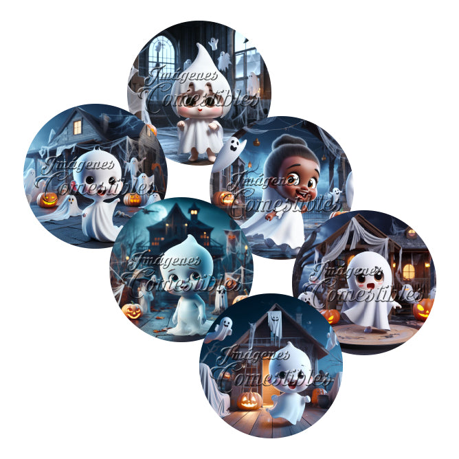 Obleitas comestibles - Fantasmas