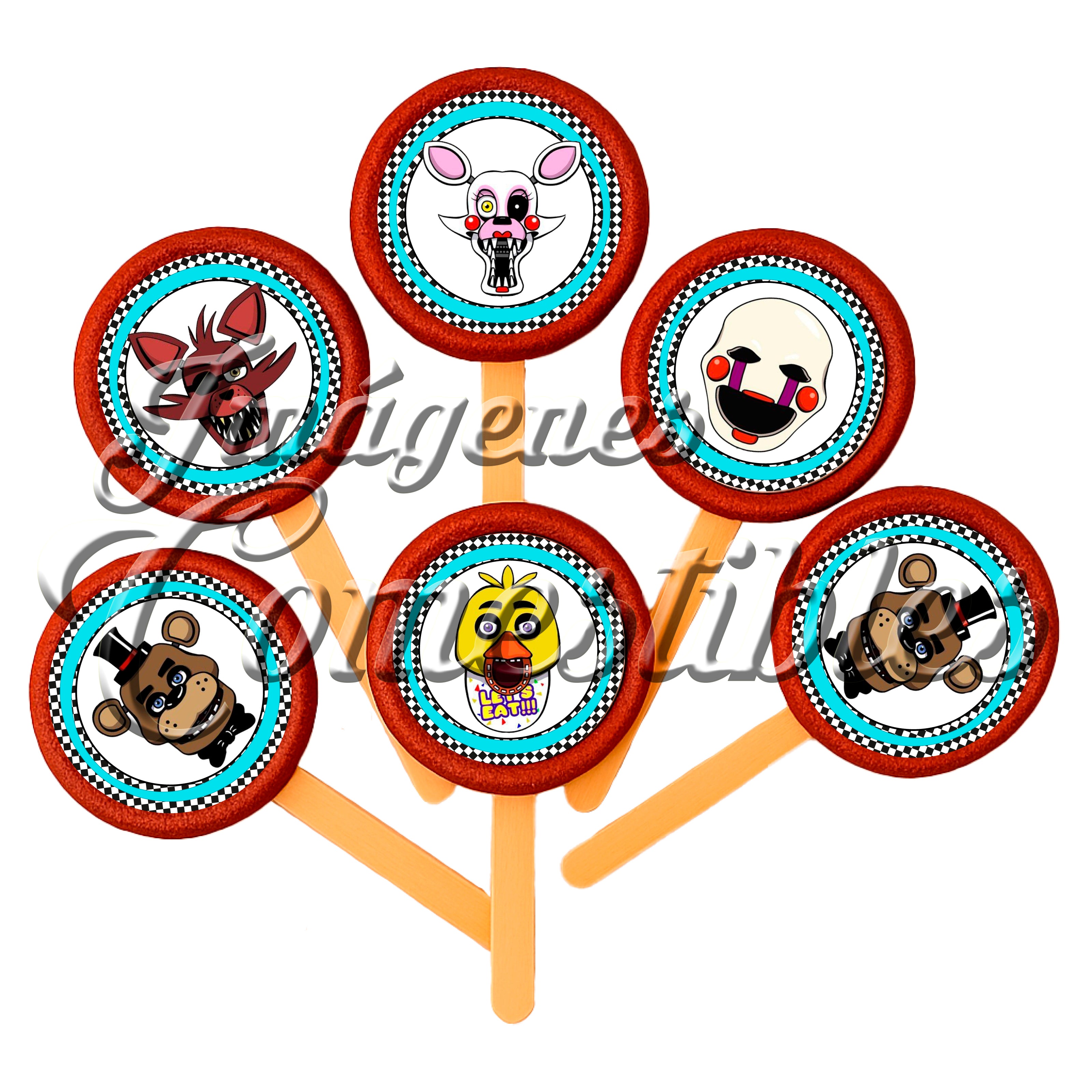 Paletas de chamoy – Five nights at Freddys