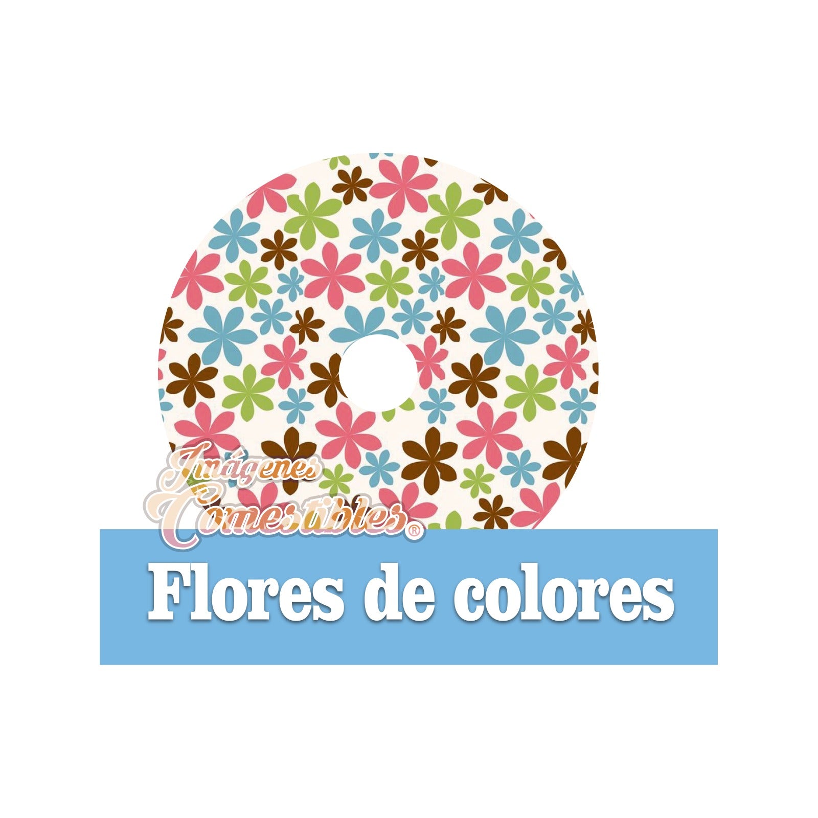 Flores de colores
