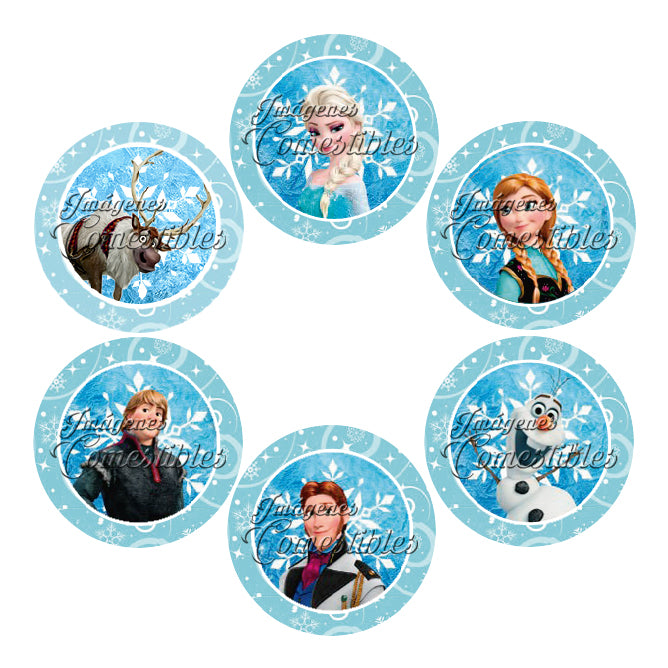 Obleitas comestibles - Frozen-1