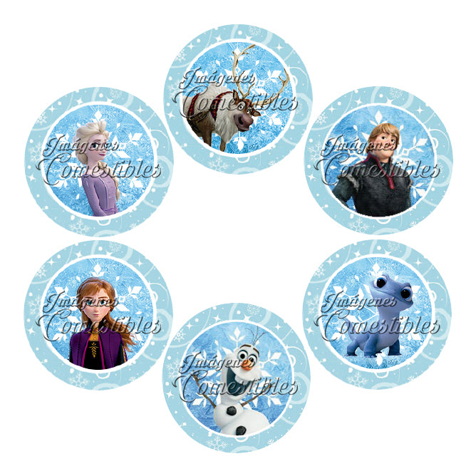 Obleitas comestibles - Frozen-2