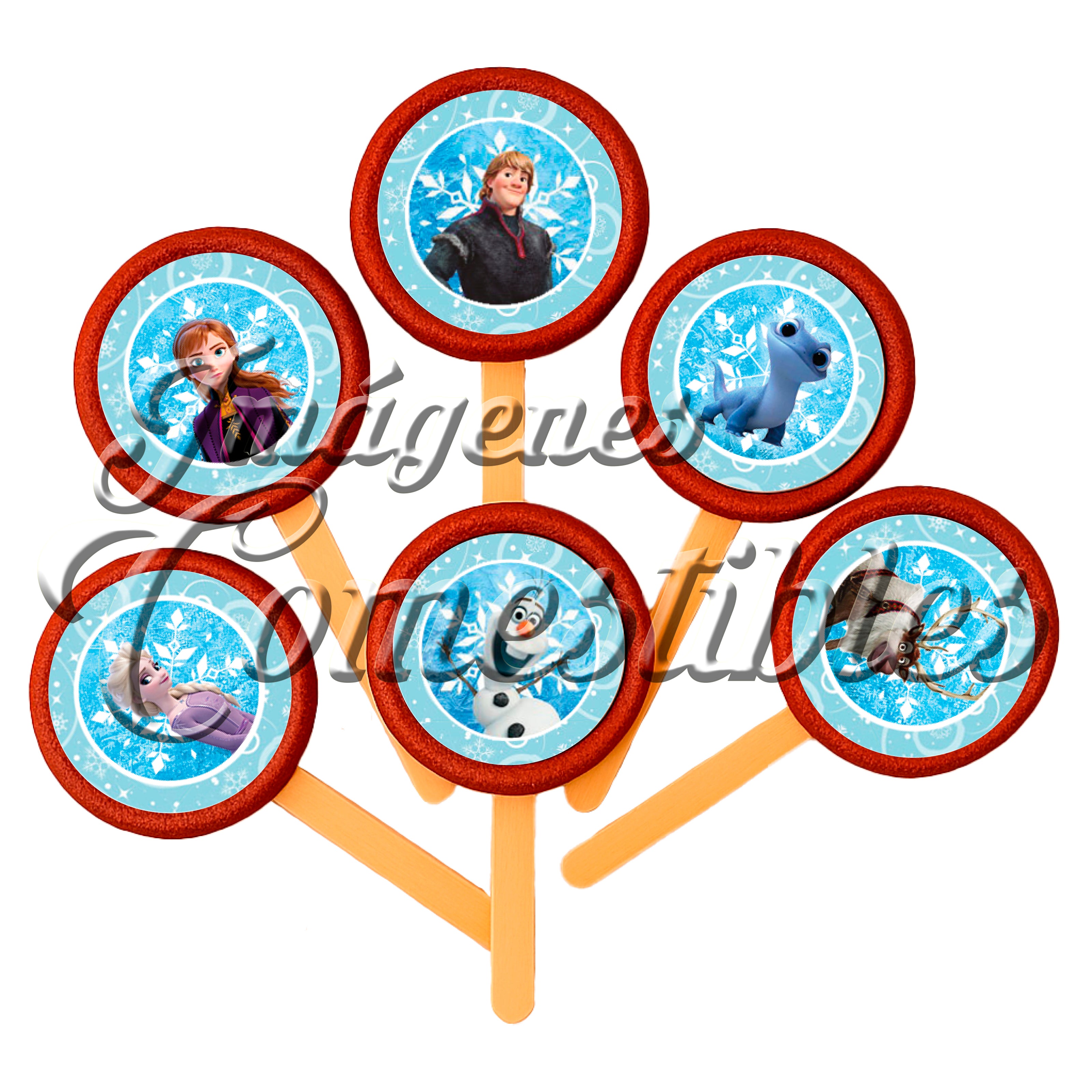 Paletas de chamoy – Frozen-2