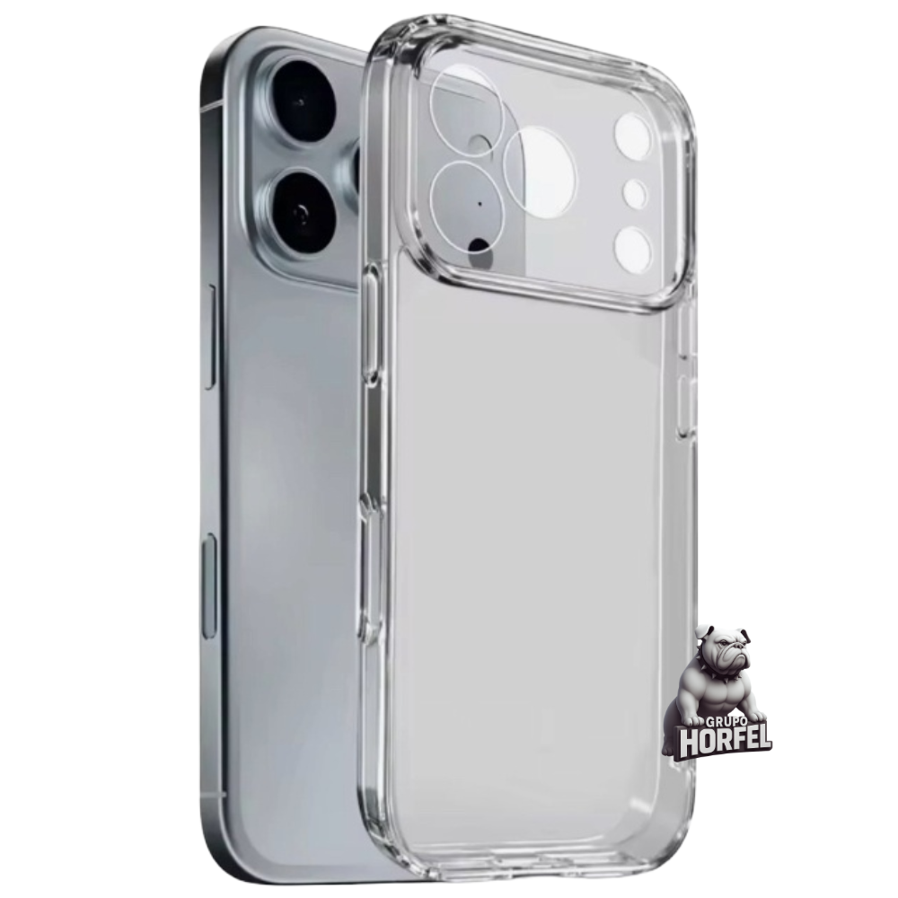 Funda transparente blanda TPU para iPhone 17 Pro – Genérica