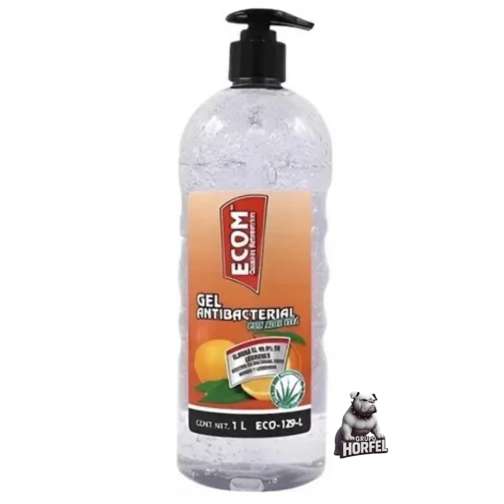 Gel Antiséptico Con Aloe Vera 1 Litro Cítrico