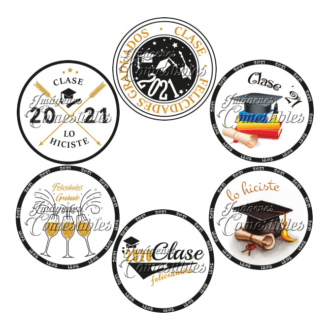 Obleitas comestibles - Graduación