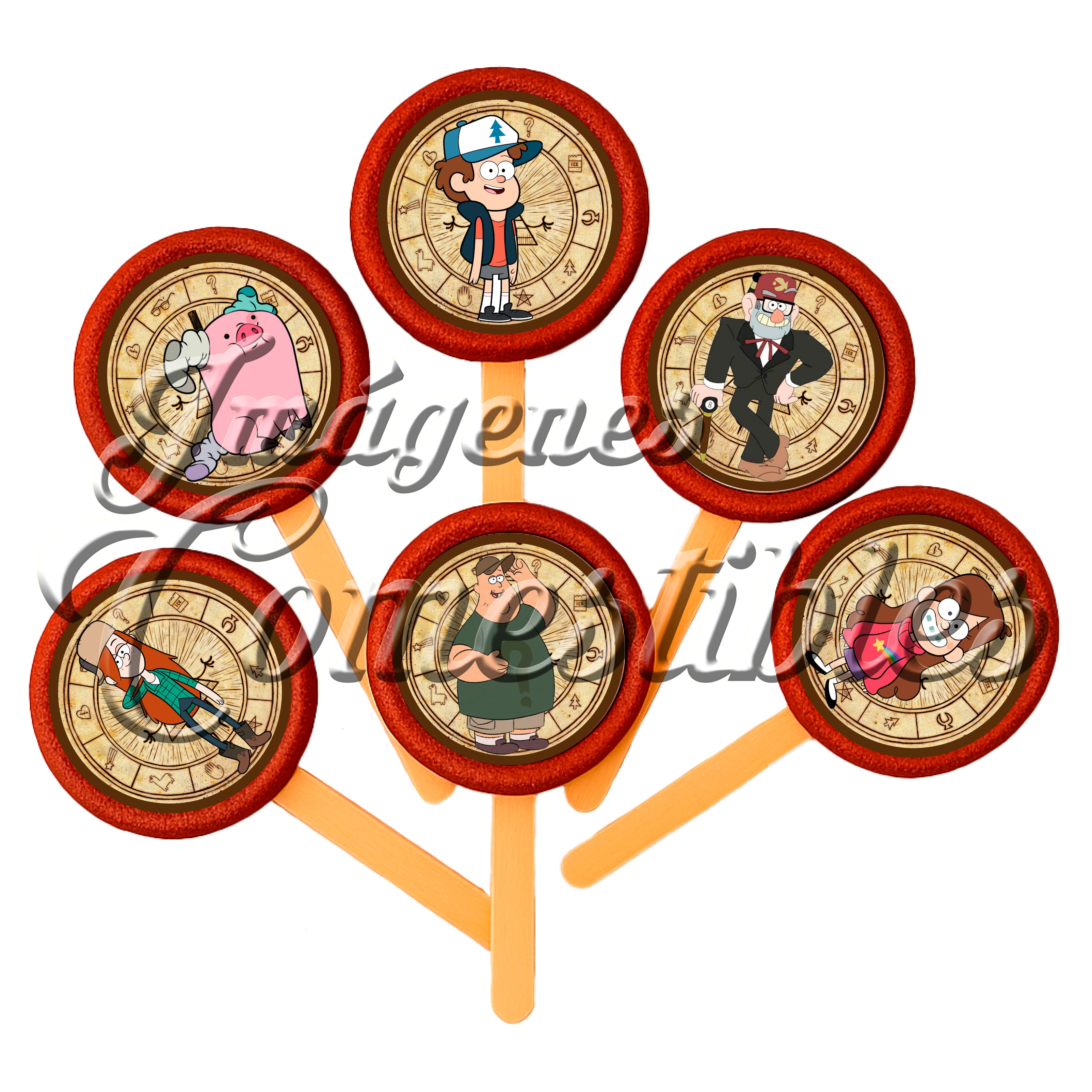 Paletas de chamoy – Gravity falls