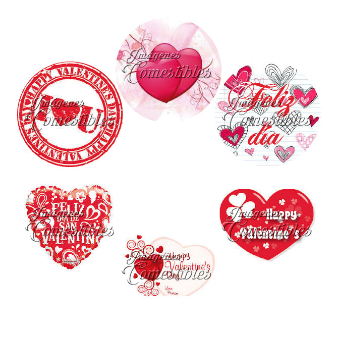 Obleitas comestibles - San Valentín-2