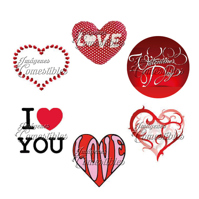 Obleitas comestibles - San Valentín-3