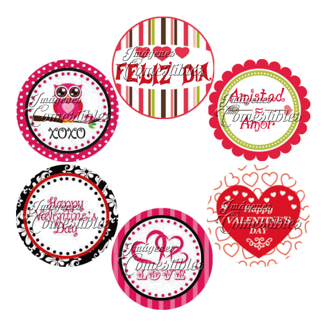 Obleitas comestibles - San Valentín-4