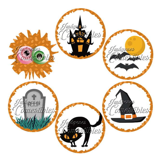 Obleitas comestibles - Halloween-1