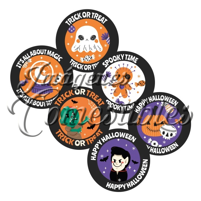 Obleitas comestibles - Happy halloween