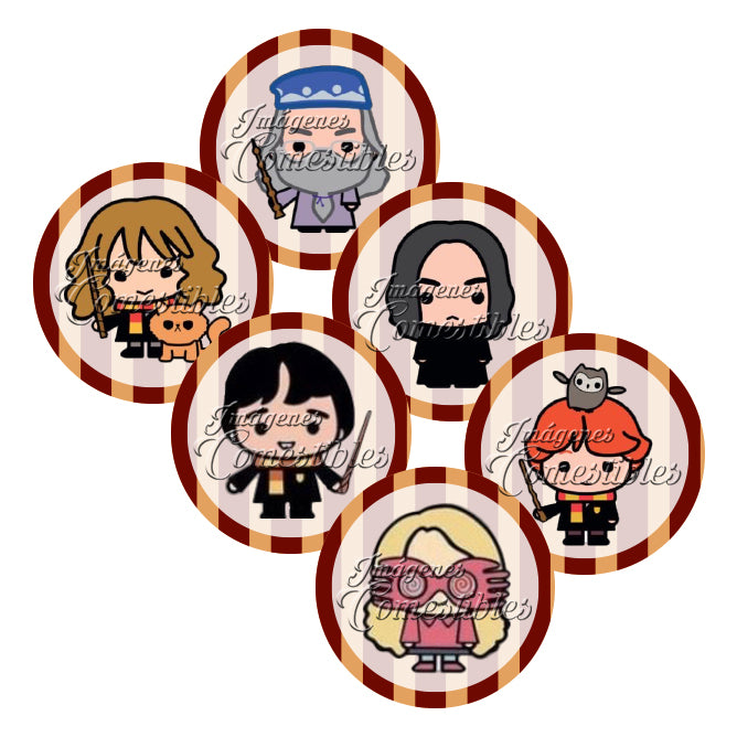 Obleitas comestibles - Harry Potter-2