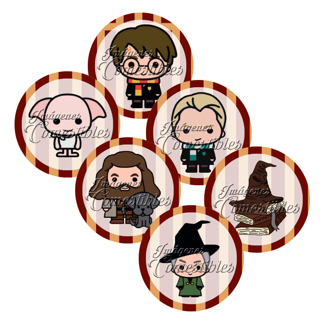 Obleitas comestibles - Harry Potter