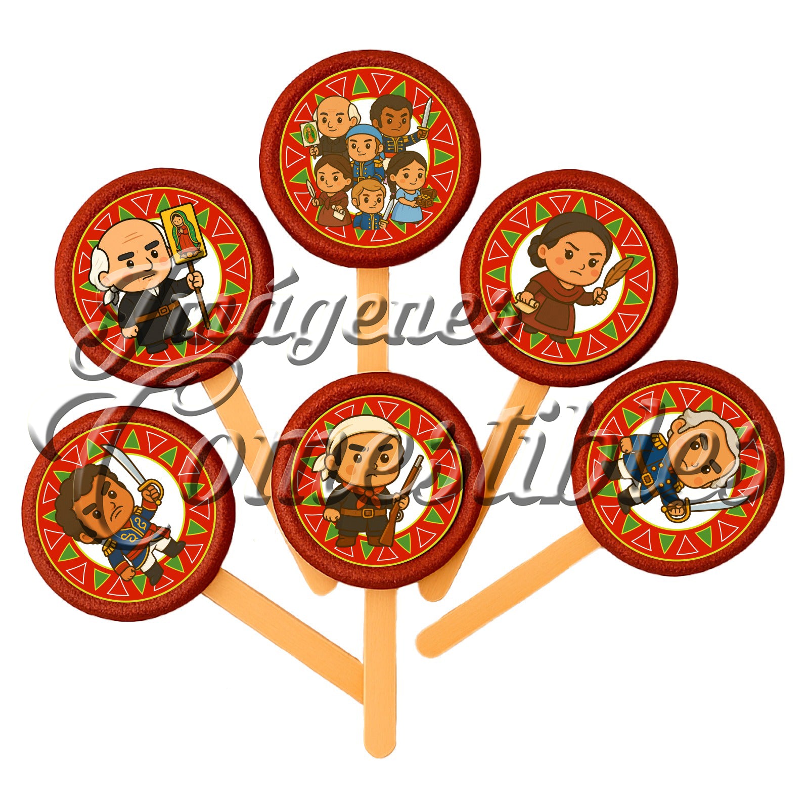 Paletas de chamoy – Héroes de independencia