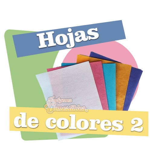 Hojas de colores