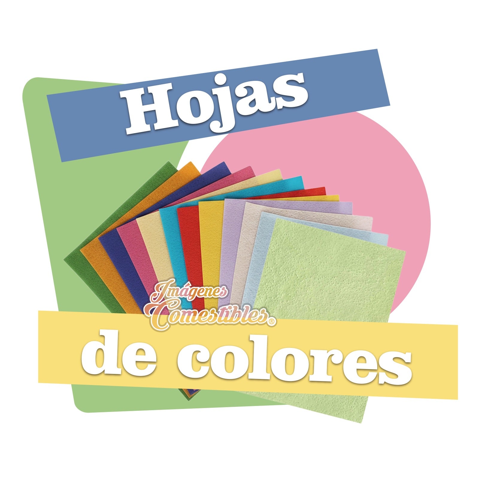 Hojas de colores
