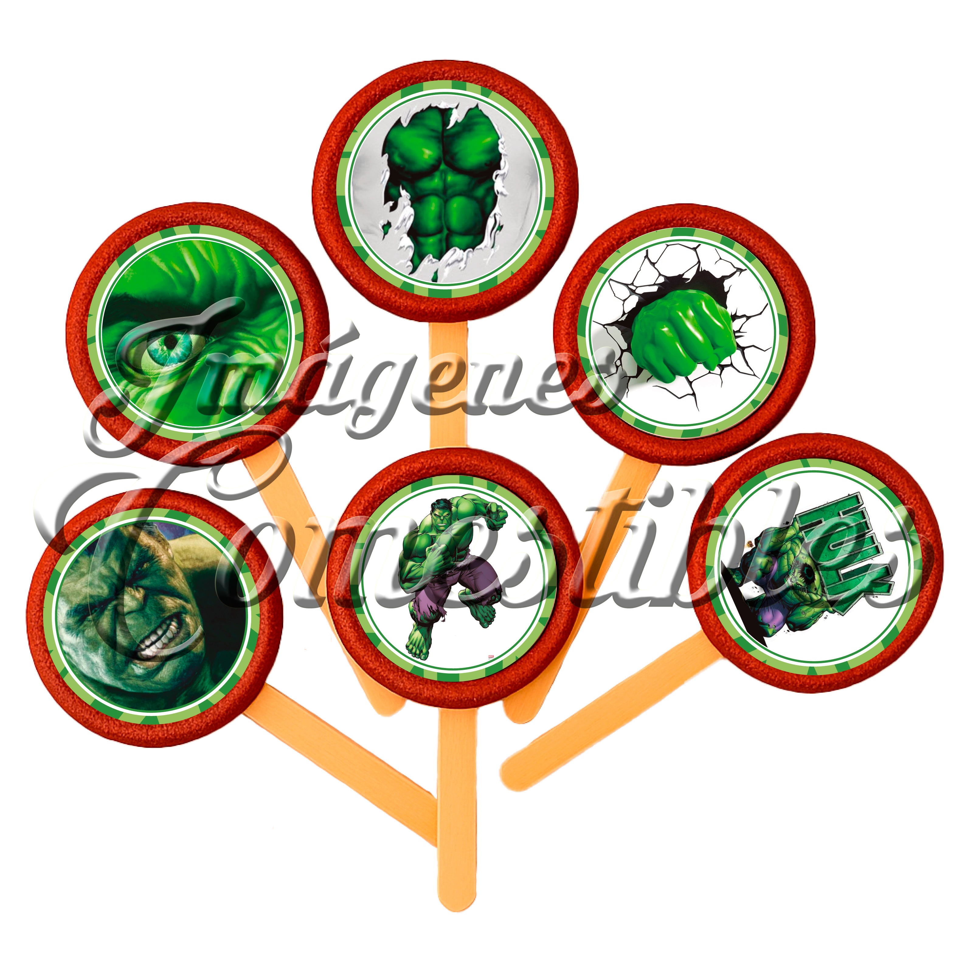 Paletas de chamoy – Hulk