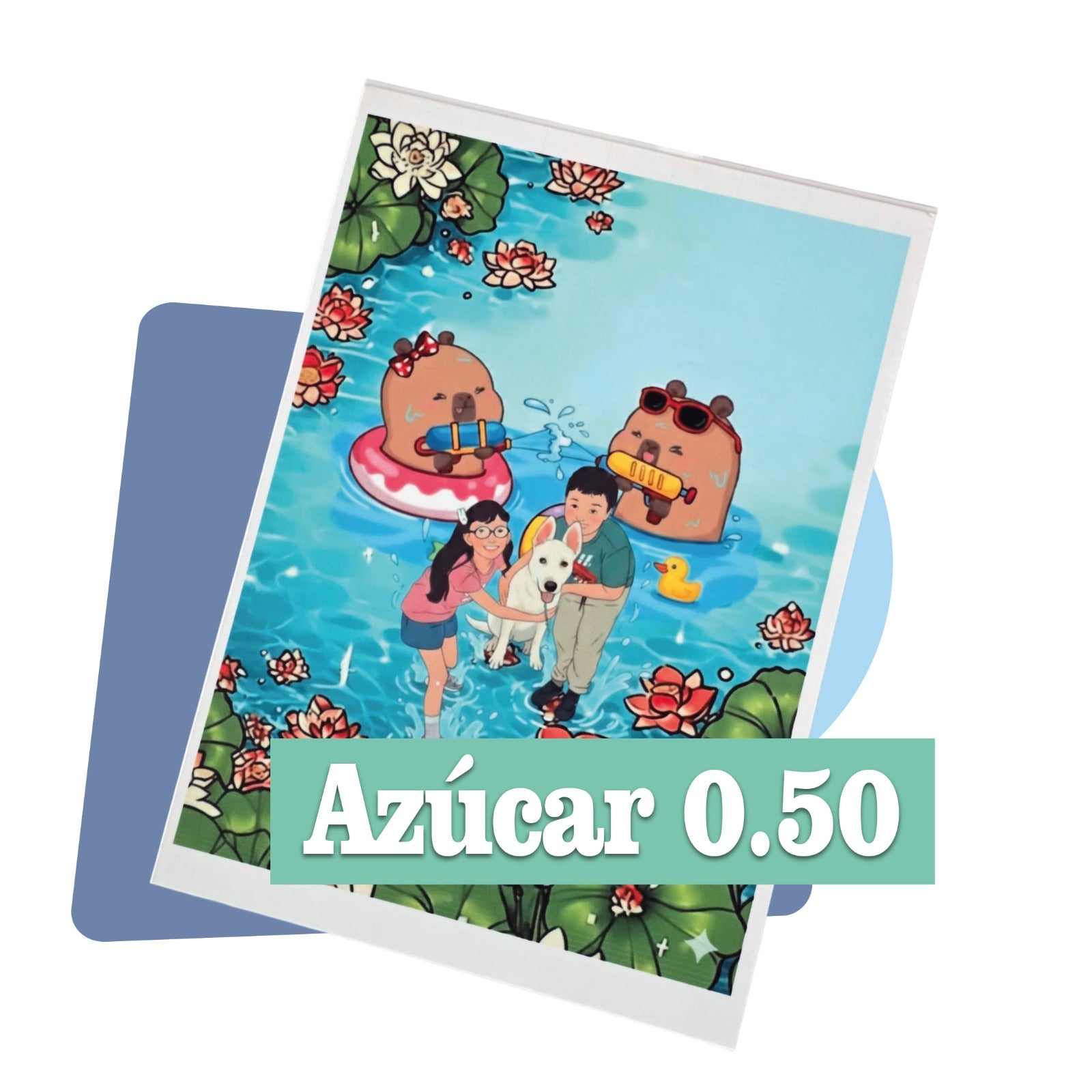 Impresión en hoja de azúcar 0.50