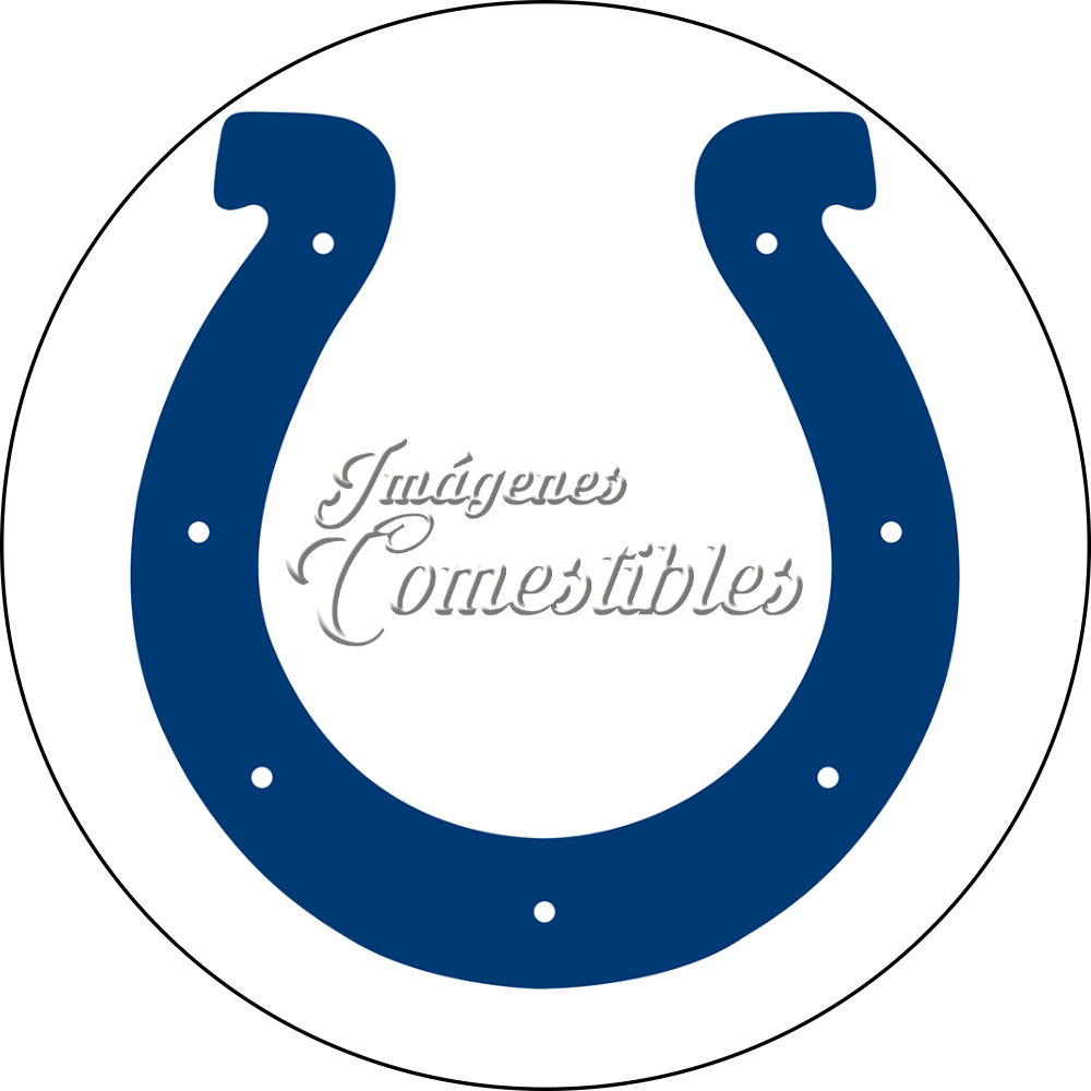 Oblea comestible - Indianapolis Colts