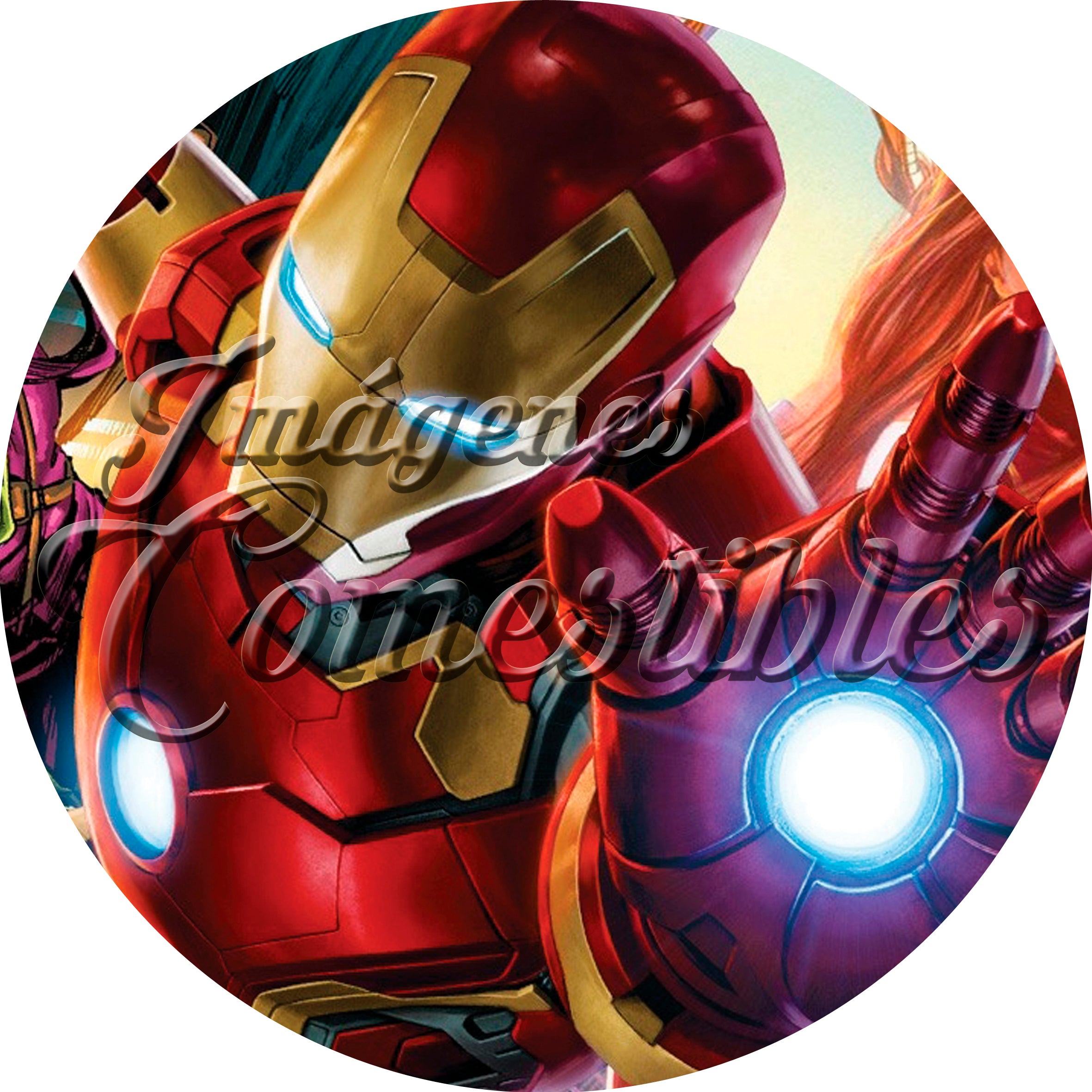 Oblea comestible - Iron Man-2
