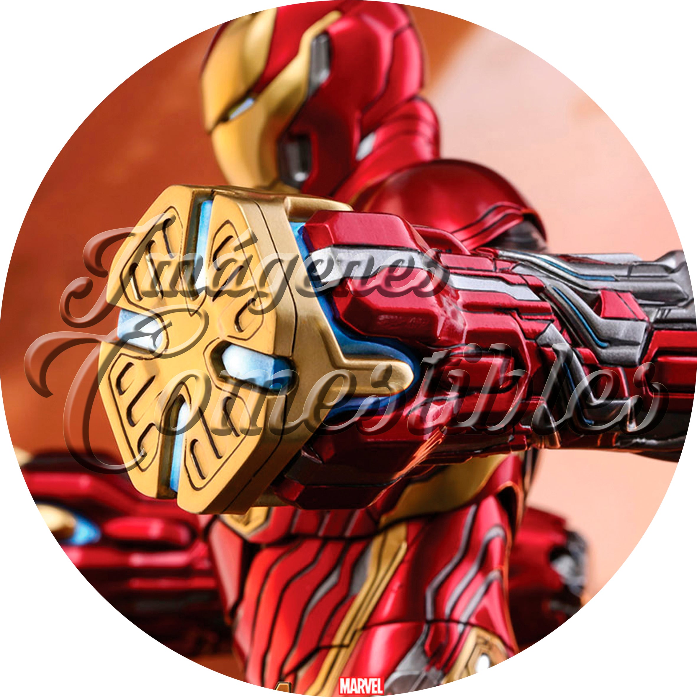 Oblea comestible - Iron Man-3