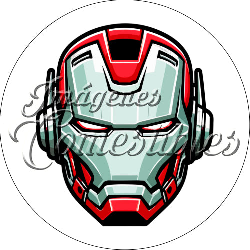 Oblea comestible - Iron man-B