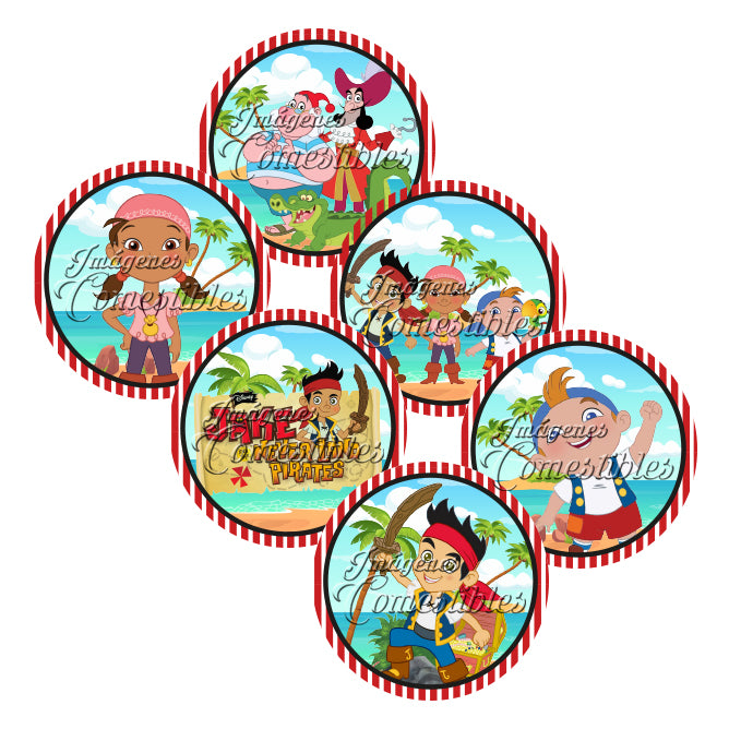 Obleitas comestibles - Jake y los piratas de nunca jamás