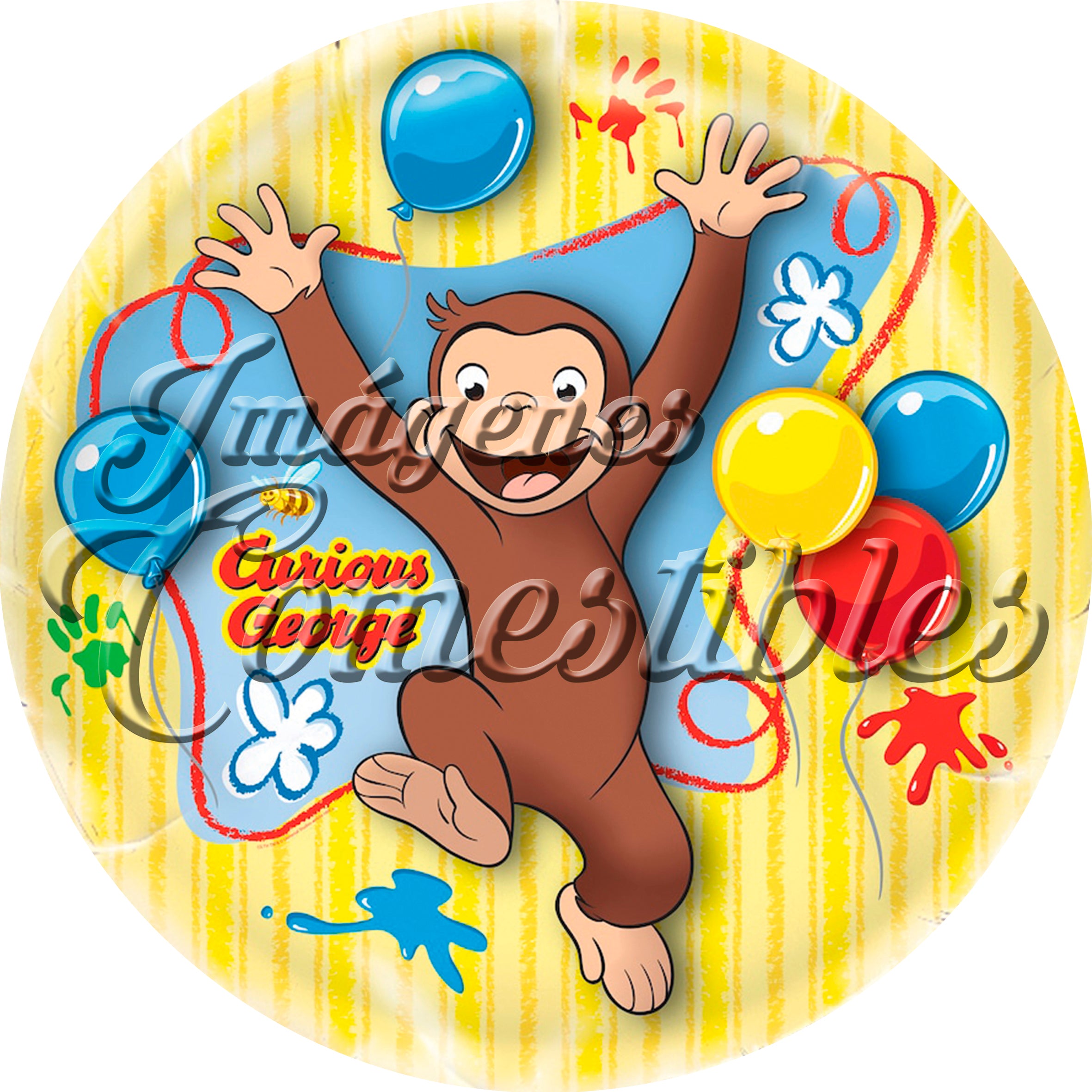 Oblea comestible - Jorge el curioso-1