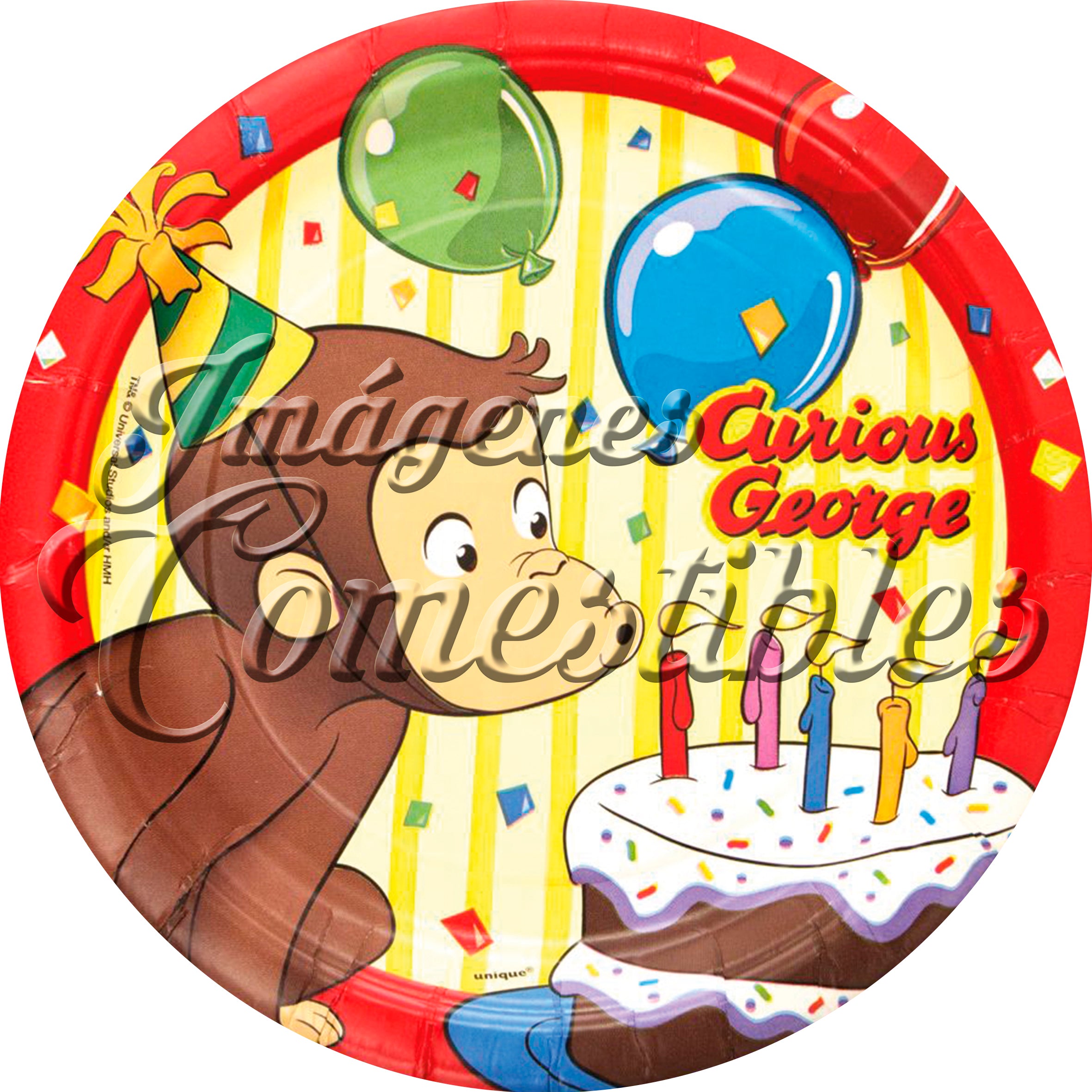 Oblea comestible - Jorge el curioso-2