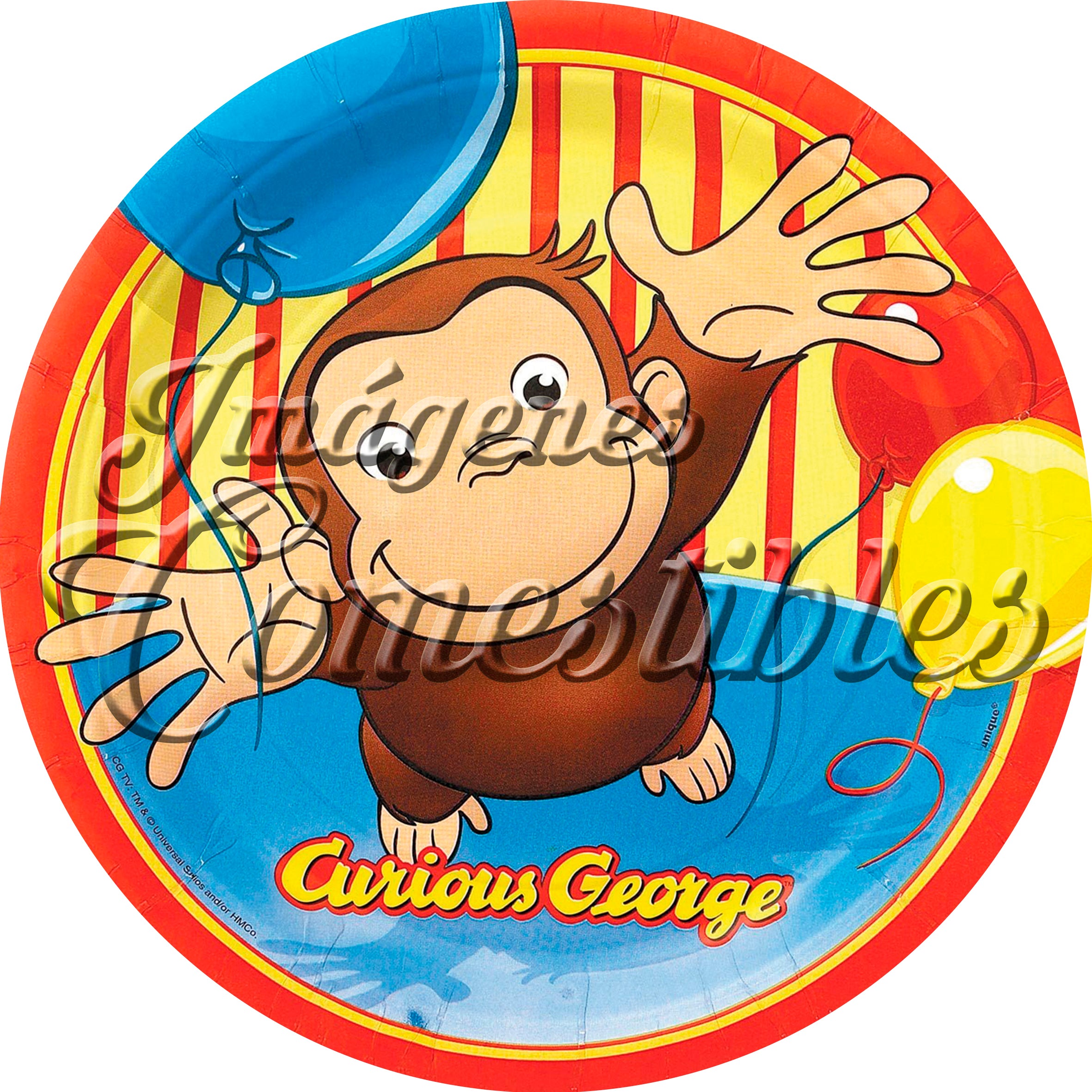 Oblea comestible - Jorge el curioso