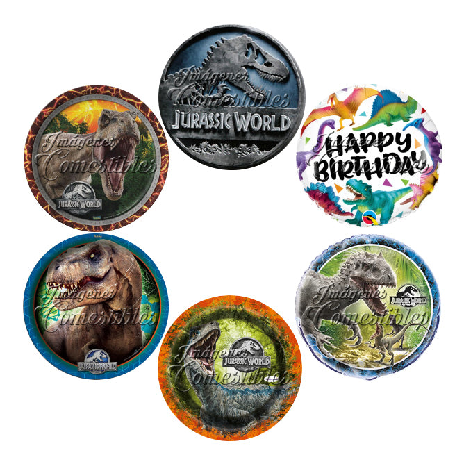 Obleitas comestibles - Jurassic