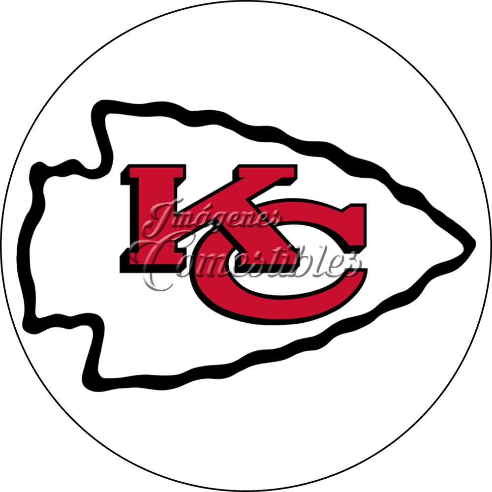 Oblea comestible - Kansas City Chiefs