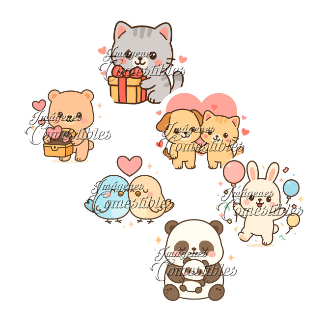 Obleitas comestibles - Kawai