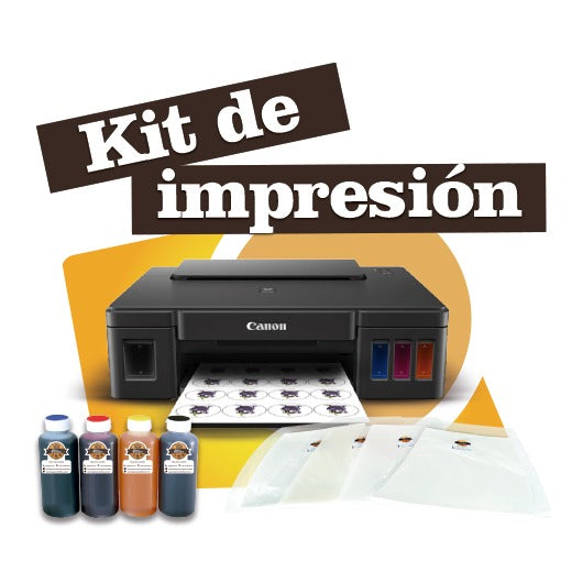 Kit de impresión comestible