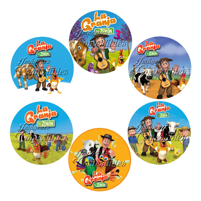 Obleitas comestibles - La granja de Zenon