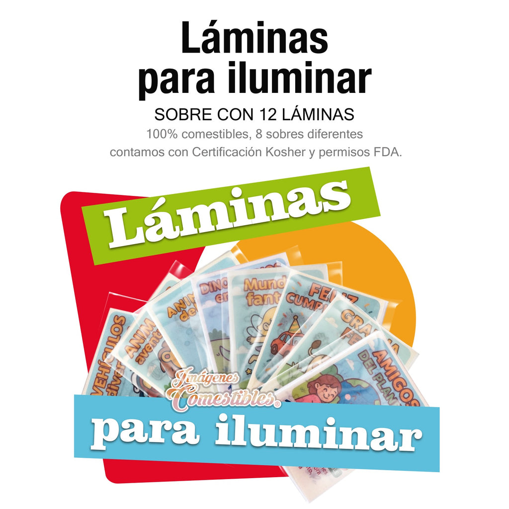 Láminas comestibles