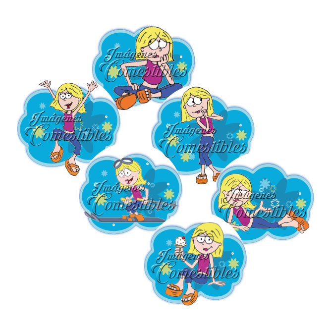 Obleitas comestibles - Lizzie McGuire sticker